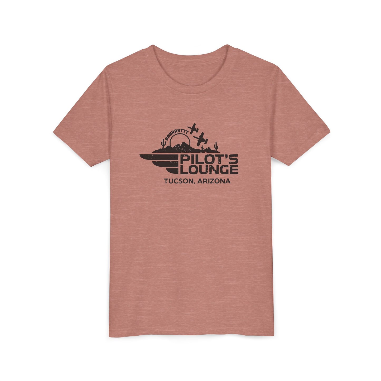 Pilot's Lounge Youth Short Sleeve Tee