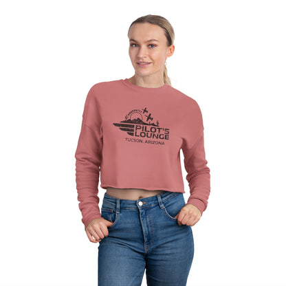 Pilot's Lounge Women's Cropped Sweatshirt
