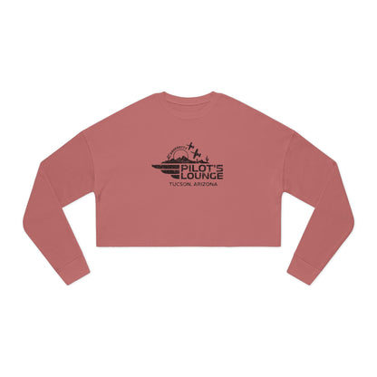 Pilot's Lounge Women's Cropped Sweatshirt