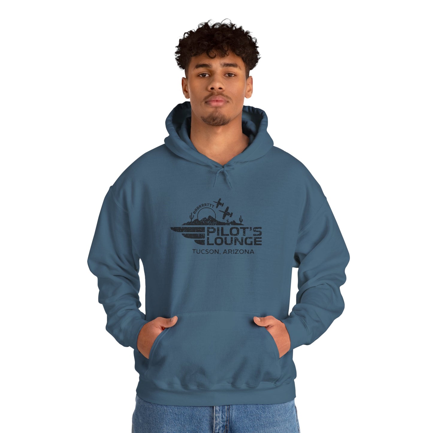 Pilot's Lounge Unisex Heavy Blend™ Hooded Sweatshirt