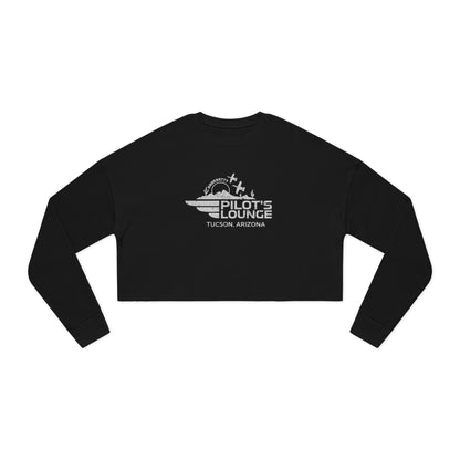 Pilot's Lounge Women's Cropped Sweatshirt