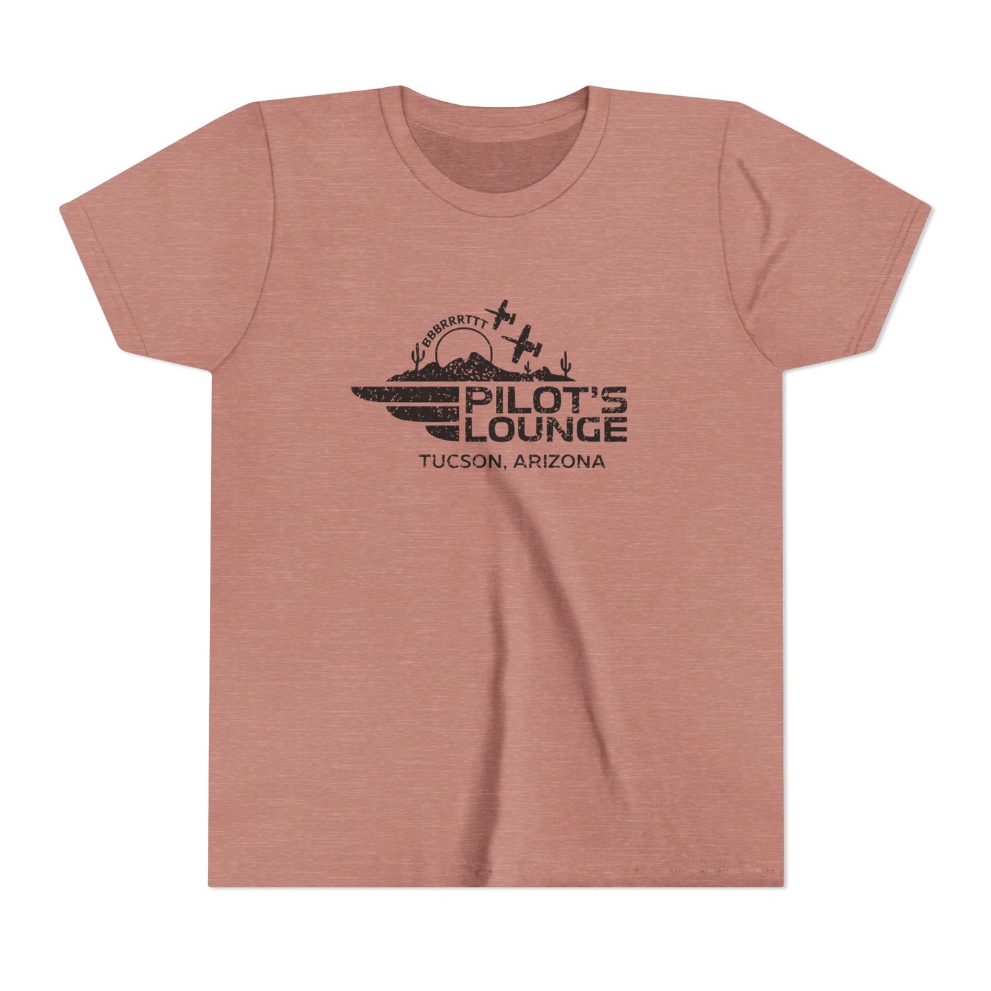 Pilot's Lounge Youth Short Sleeve Tee