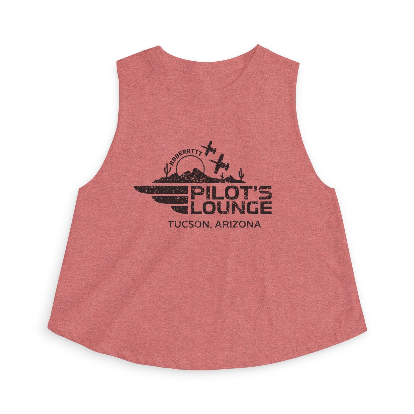 Pilot's Lounge Women's Square Crop Top