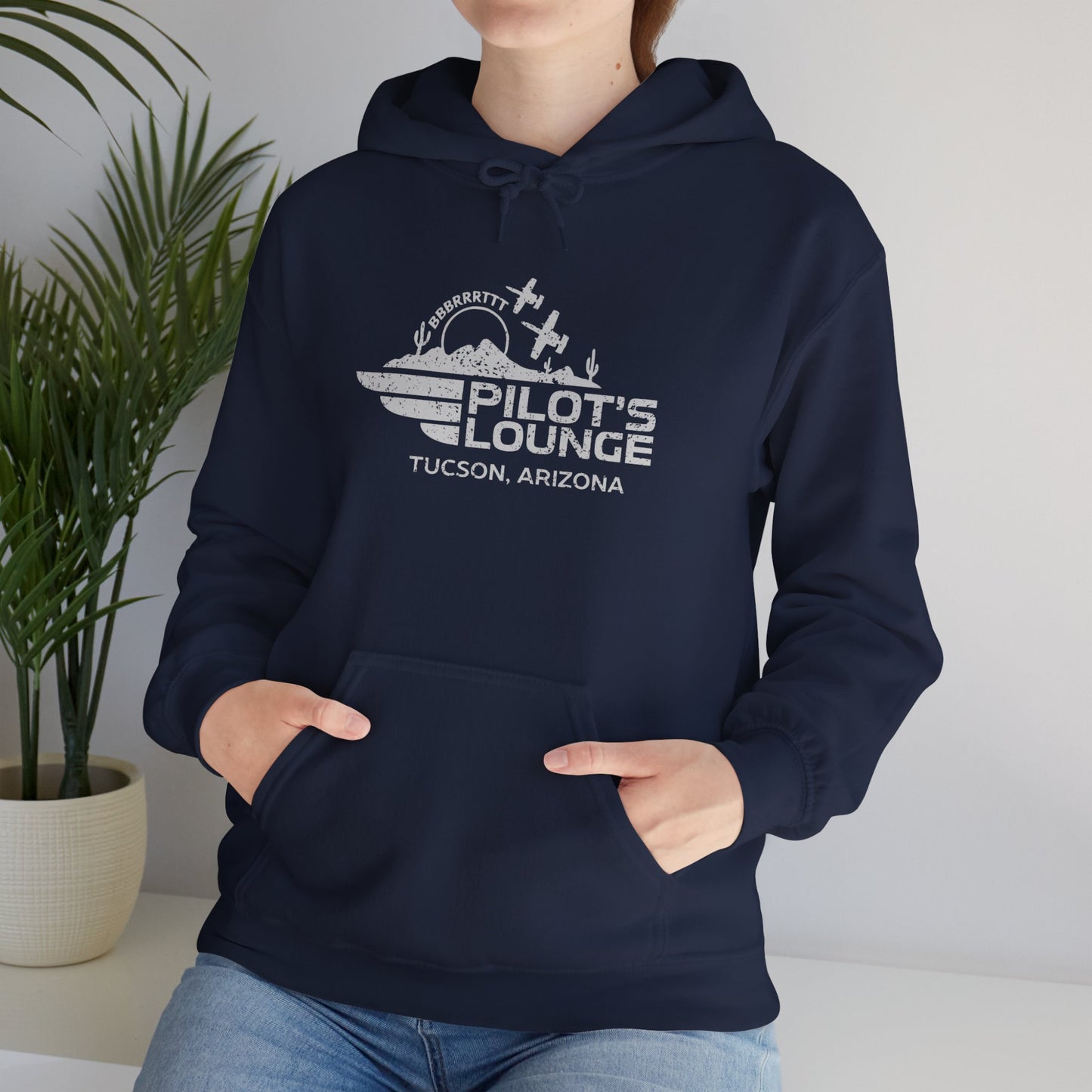 Pilot's Lounge Unisex Heavy Blend™ Hooded Sweatshirt