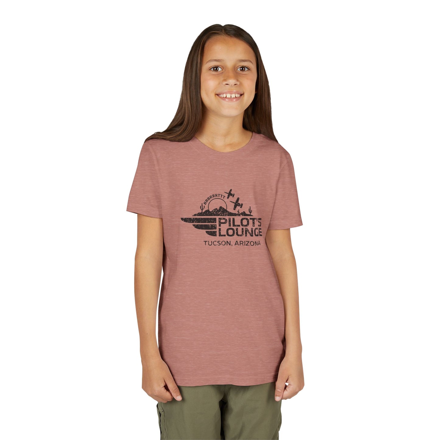 Pilot's Lounge Youth Short Sleeve Tee