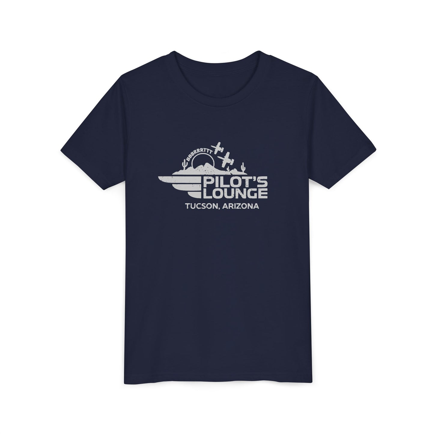 Pilot's Lounge Youth Short Sleeve Tee