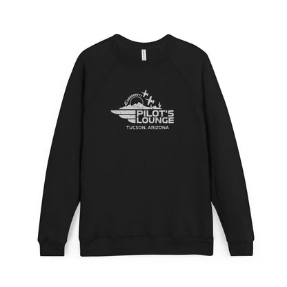 Pilot's Lounge Unisex Sponge Fleece Raglan Sweatshirt