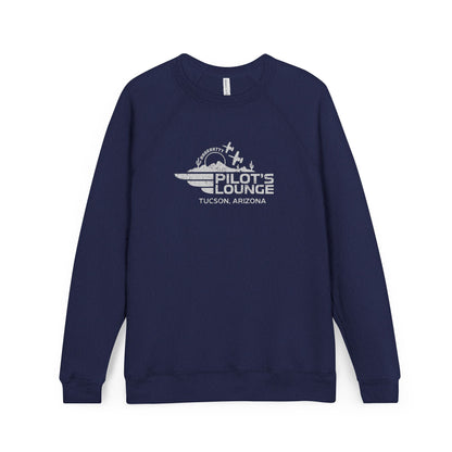 Pilot's Lounge Unisex Sponge Fleece Raglan Sweatshirt