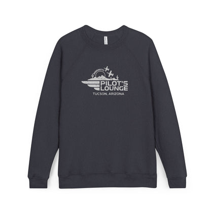 Pilot's Lounge Unisex Sponge Fleece Raglan Sweatshirt