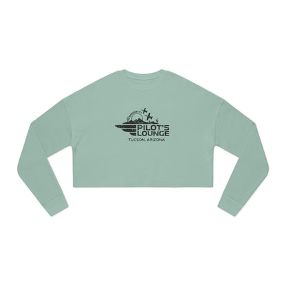 Pilot's Lounge Women's Cropped Sweatshirt
