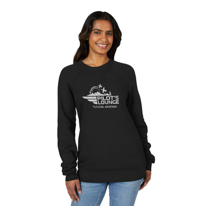 Pilot's Lounge Unisex Sponge Fleece Raglan Sweatshirt
