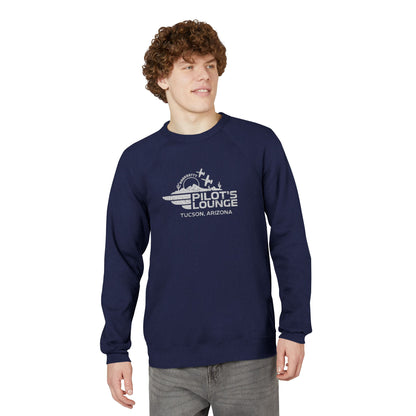 Pilot's Lounge Unisex Sponge Fleece Raglan Sweatshirt
