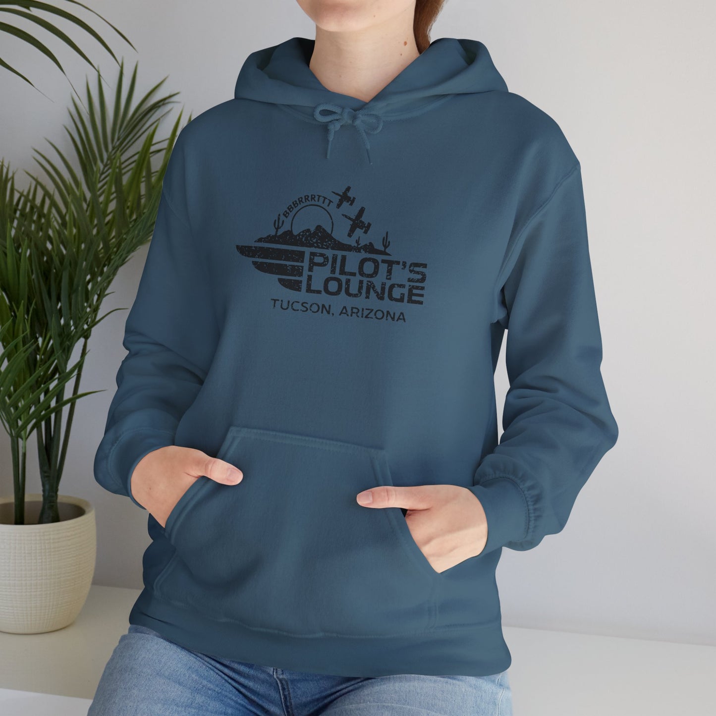 Pilot's Lounge Unisex Heavy Blend™ Hooded Sweatshirt