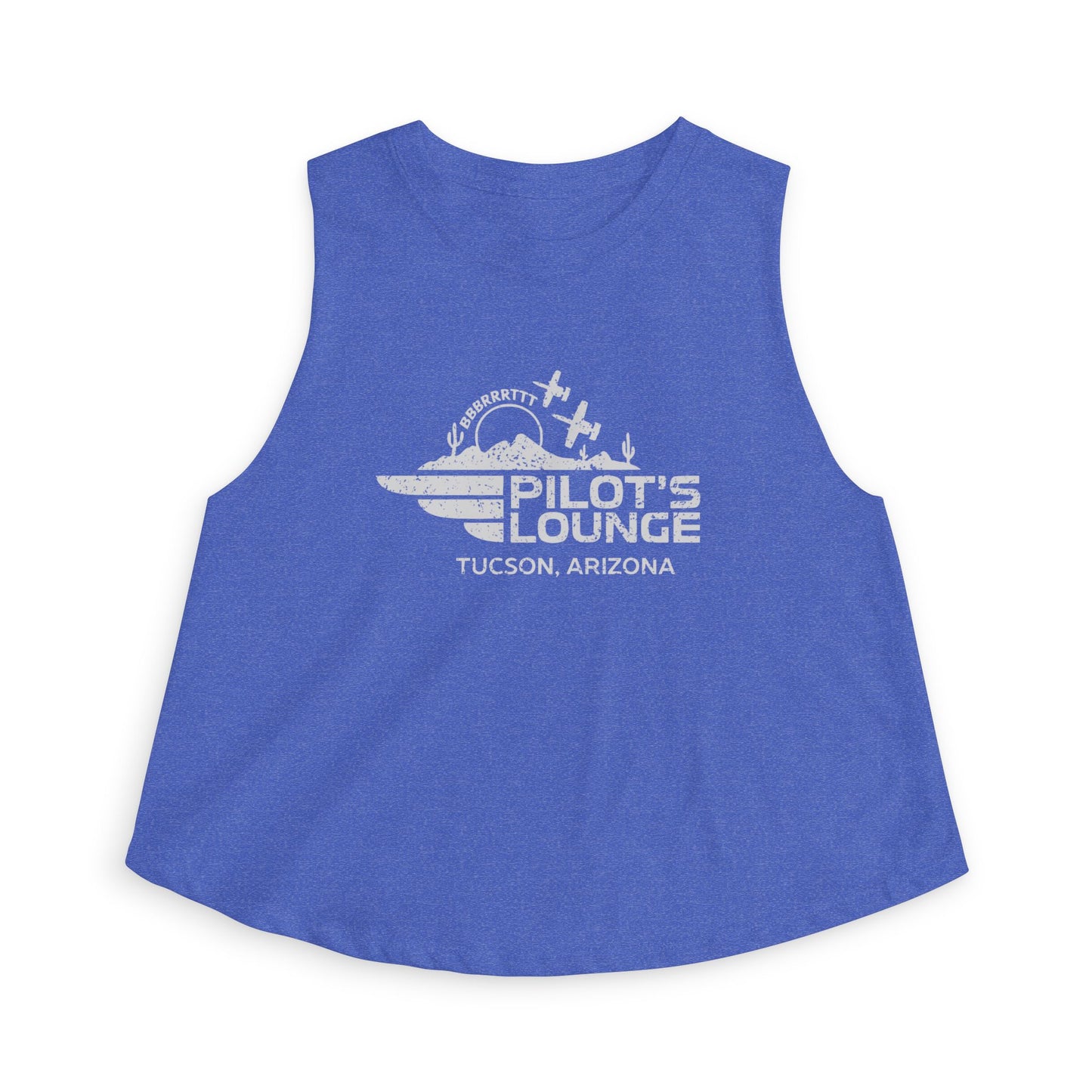 Pilot's Lounge Women's Square Crop Top